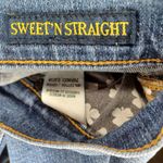 Lucky Brand  Sweet N Straight Ladies' Blue Denim Jeans With Raw Hems Photo 12