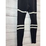 Alo Yoga   Legit  Legging BLACK & White Stripes  SMALL Photo 3