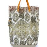 Tapestry Carpet Tote Bag Satchel Purse Faux Leather Large Tall Boho Ethnic Photo 5