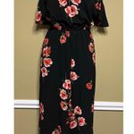 Maurice’s Cold Shoulder Jumpsuit Black Size M Photo 2