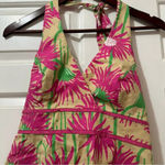 Lilly Pulitzer Floral Print Halter Top Photo 2