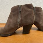 Frye  Jennifer Brown Suede Leather Zip Up Ankle Boots Women’s Size 7 Photo 6