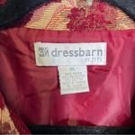 Dressbarn‎ | Vintage Carpet Grandma Core Coat Jacket LP Red Size undefined Photo 5