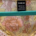 SheIn baby doll mini dress floral Photo 3