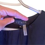 1. State NWT  Black Cold Shoulder Ruffle Sleeve Mini Dress Tiered SZ 0X Modest Photo 3