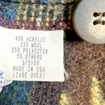 *RARE* Vintage Wool Aztec Blazer Jacket Red Size L Photo 7