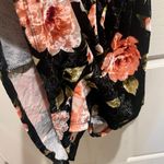 Ivy and Main Velvet Floral Romper Photo 1