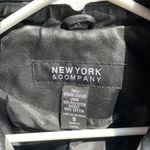 New York & Co. Black Leather Jacket Photo 3