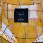 American Eagle Outfitters Yellow Plaid Flannel J2 Photo 2