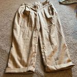 Topshop  tan cuffed pants 2 Photo 1