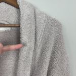 Barefoot Dreams 1 Robe Womens Small Beige Cozy Chic Plush Microfiber Long Belted Photo 5
