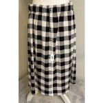 Tickled Teal Women’s Nantucket Checkered Midi Plaid Skirt LARGE Photo 4