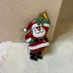 Festive Santa Claus Pin Red Photo 2