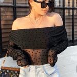 ALL YOU OFF THE SHOULDER LONG SLEEVE BODYSUIT Photo 1