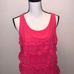 Elle  pink layered thick straps Tank top Photo 1