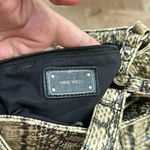 Nine West Faux Snakeskin Crossbody Bucket & Drawstring Bag Photo 4