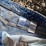 Time and Tru Blue Jean Shorts Distressed Cut Photo 5