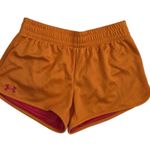 Under Armour  heat Gear Women's Vibrant Orange Athletic Shorts Photo 0