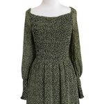 cupcakes and cashmere Demi Floral Smocked Dress M Green Size M Photo 11
