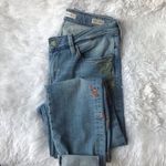 Mavi Jeans CO Adriana Ankle embroidered Blue Size 27 Photo 1