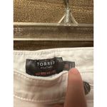 Torrid NWT  Boyfriend Vintage Stretch Mid Rise Shorts Optic White Size 30 Photo 3
