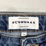 SLVRLAKE Scarlett Kick Flare Jeans in Salt Water Blue Size 26 Photo 7