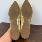 Marc Fisher Analia Leather Gold Metallic Ballet Flats Size 8 Photo 7