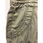 Calvin Klein  Shorts‎ Size 6 Olive Khaki Cotton Flat Front Pockets Photo 3
