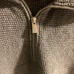 Sweaty Betty  estful Bouclé Half Zip Pullover size small charcoal marl Photo 3