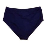 ANDIE NWT  Swim The High Waist Bikini Full Bottom Medium Rise M Navy Blue #2720 Photo 1