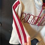 Colosseum Women's Portland Trail Blazer Cropped Hoodie with Red Trim Photo 2