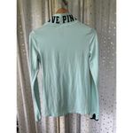 Victoria's Secret PINK Ultimate Pullover Half Zip Thumb Holes Track Shirt Jacket Photo 3