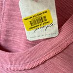 We The Free NWT  Papaya Scoop Neck Short Sleeve Knit Shirt in size small. Photo 5