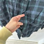 Madewell Plaid Cotton Gauze Flannel Button Down s Photo 3