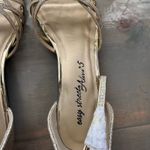 Easy Street  Alive at 5 Gold Glitter Tarrah Dress Sandals Sz 6.5M NWT Photo 2