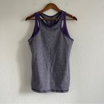 Lululemon  Inspiration Tank Shelf Bra Heathered Black Grape
Size 12 Photo 2
