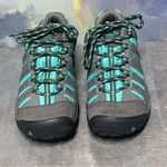 Keen Waterproof Hiking Shoes Women's Gray/Aqua Size 7.5 Photo 5