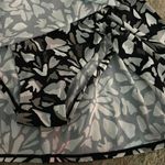 NEW D&Co Size 12 Skirted One Piece Swimsuit Bathing Suit Black White Grey Print Photo 2