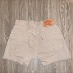Levi's Levi’s Light Gray Denim Shorts Photo 1