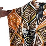 NWT Winlar Goddess Kaftan House Dress Beach MuMu OS Fits Most Long Orange Photo 2