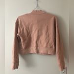Reformation Marla Button Pullover Sweatshirt in Carnation Pink Size XS Cotton Photo 9