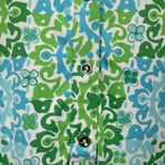 Talbots  Green Medallion Effortless Jersey Polo Sleeveless Dress Size 2X Photo 4