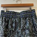 Free People Movement Next Round Shorts Blue Green Paisley Print Workout Size M Photo 6