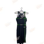 Halara Breezeful Racerback sleeveless High Low Flowy Midi black Dress size XL Photo 13