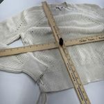 Joie  Sweater Womens XS Adanya‎ Porcelain White Cotton Cashmere Knit Pullover Photo 8