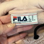 FILA  szXL (seems smaller) pink pull over sherpa style hoodie GUC Photo 3