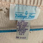 Village Fair Sweater Vest Size L Pink Size L Photo 2
