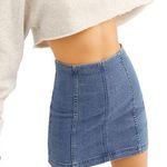 Free People Modern Femme Denim Mini Skirt Photo 0