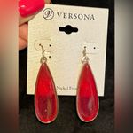 Versona NWT  Tango Red Earwires Photo 1