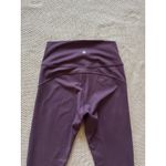 Lululemon  Women's In Movement‎ Tight Everlux Red Leggings Ankle Size 6 Photo 2